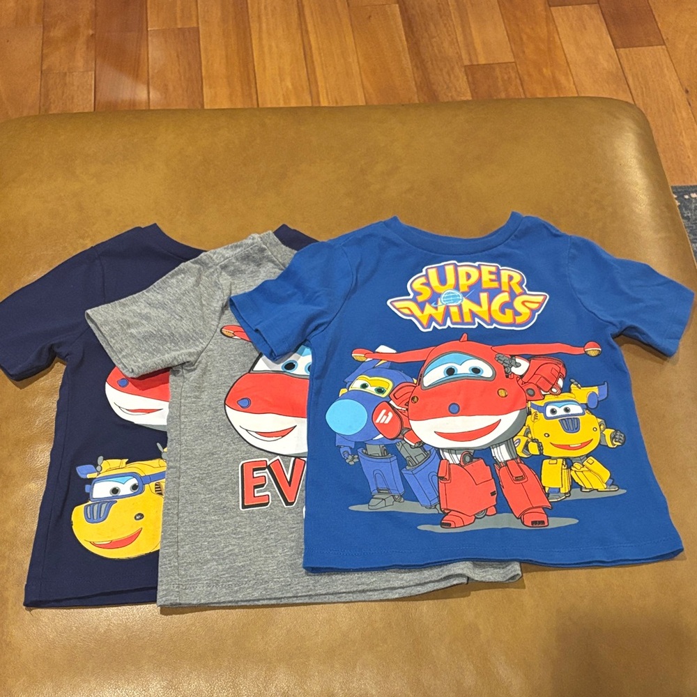 Super Wings Kids T-Shirts Set